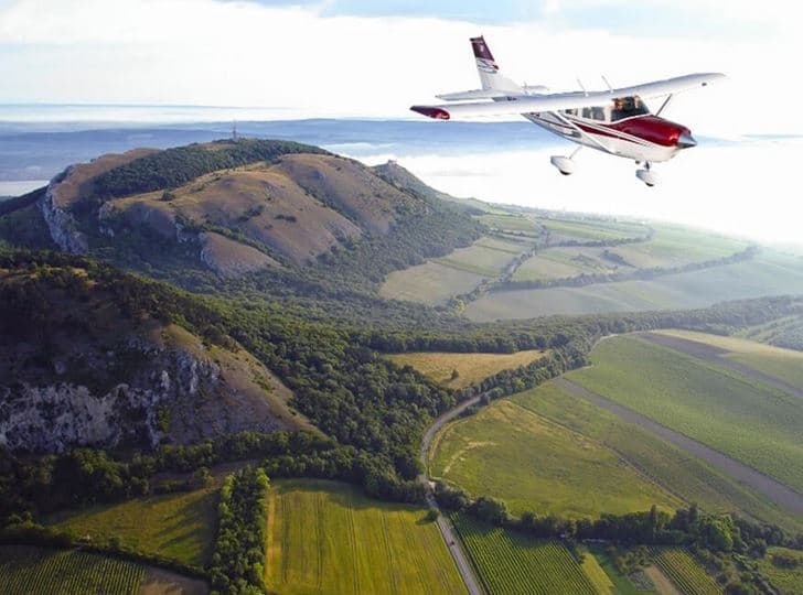 20 minutový vyhlídkový let nad krajinou